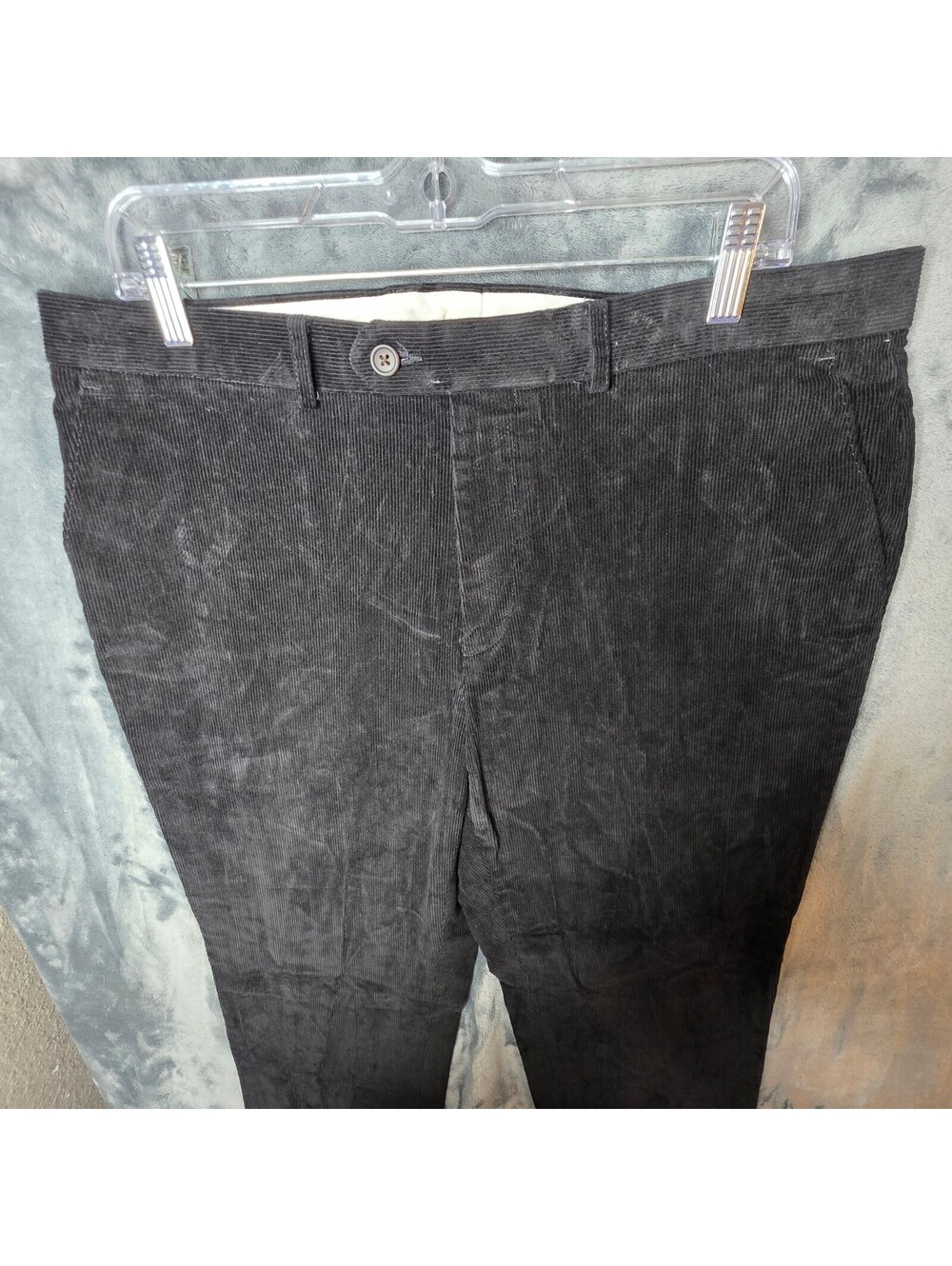 Lauren Ralph Lauren Mens Black Corduroy Pants 36x30